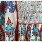 Tuckernuck Teal and Seagrass Block Print Kenzo Dress Coverup V Photo 6