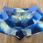 Reebok  women’s XXXL 3XL Blue Geometric Athletic Shorts NWT Photo 3