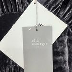 Elsa Esturgie French Designer gray crusted velvet mini dress Black Size undefined Photo 3
