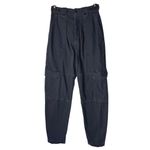 AGOLDE  Pants‎ Women 23 Washed Black Cotton Mila Utility High Rise Streetwear Photo 1
