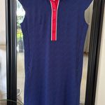 SANSOLEIL Navy Blue Sleeveless Golf Tennis Dress Size M Photo 0