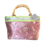 No Boundaries Vintage NWT  Y2K Chinois Floral Tote Purse Photo 2