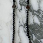 Fern Freeman Long Beaded Necklace Brown Photo 1