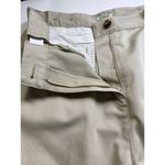 LL Bean Cargo Bayside Twill Shorts Womens Size 8 Khaki Original Fit No Wrinkle Tan Photo 3