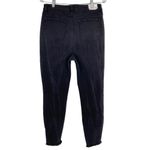TINSEL NWT The Mom Jean Distressed Black Wash Size 13 Juniors Ankle Length Photo 5