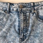 Windsor Acid Wash Cutout Side Denim Jean Shorts  Photo 6