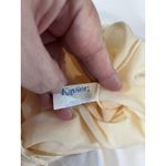 KASYER Vintage Nightgown Yellow Lingerie Lace Long Sexy Womens Small Photo 7