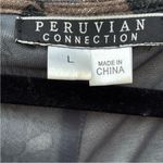 Peruvian Connection Knit Asymmetric Hem Dress Size Large Photo 2