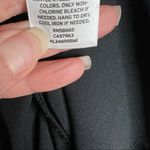 Chelsea28 Size M Black Mini Sheath Dress Bateau Neck 3/4 Accent Sleeves New Photo 7