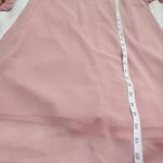 As You Wish As U Wish‎ womens medium pink split sleeve pull over button mini/knee Photo 10