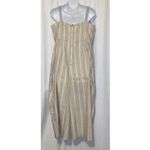 Ted Baker London Daceyy Linen Striped Jumpsuit in IVORY SIZE 4 (12 in Woman) π Photo 9