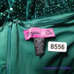 New! MORGAN & CO Green Sequined‎ Hi Photo 12