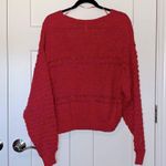 Free People NWT Coconut Knit Relaxed Fit V-Neck Sweater - Dragonfruit Co… Photo 2