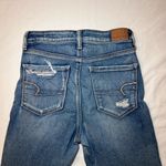 American Eagle Outfitters Ripped Skinny Jeans - Blue Photo 3