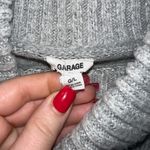Garage Grey Cropped Sweater Photo 3