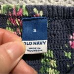 Old Navy  Corset Fit & Flare Linen Blend Floral Sleeveless MIDI Length Dress S Photo 3