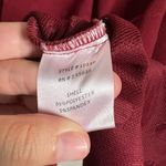 Hutch Anthropologie  Red A-Line Sweater Dress Size 3XL Photo 3