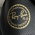 Ray-Ban Authentic  Leather Case ONLY -Black with Cleaning Cloth - NWOT Photo 1