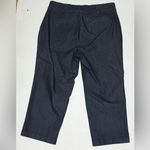 Christopher & Banks  Cropped Dark Wash Trousers, Size 4 Photo 3