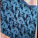 Carmen Marc Valvo Carmen Holiday Green and Black Velvet detail circle sk… Photo 6