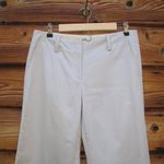 Elie Tahari Cream Wide Leg Flare Pants Photo 3