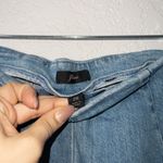 J.Crew Blue Denim Midi Pencil Skirt Size 28 Photo 2