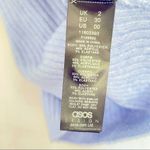 ASOSDesign 00Petite Blue Sweater w Polo Neck in Rib NWOT Photo 8