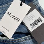 RE/DONE NWT '70s Stove Pipe Cigarette Size 31 Straight Jeans High Rise Denim Photo 5