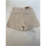 ZARA  Cream Button Fly High Rise Denim Jean Shorts Sz 6 Casual Summer Women’s Photo 10