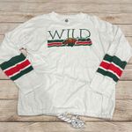 Minnesota Wild NHL Hockey Long Sleeve T Shirt Women's Medium White Photo 0