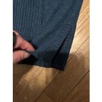 Bordeaux H by  Sweater Women's Navy Blue Soft‎ Ribbed Front Pockets , Sleeves Photo 7