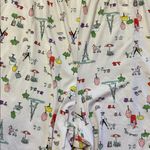 FRENCH EIFFEL TOWER MOULIN ROUGE POODLE PRINT PAJAMA PANTS Pink Size L Photo 1