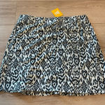 NWT RipSkirt Indo Ikat Length 1 Mini Skirt Dark Green White Beach Size XL Photo 0
