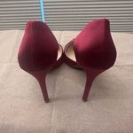 Jessica Simpson  Deep Red satin Women's Heels Brand new! Photo 3