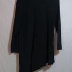 Habitat  Black Asymmetrical Women's Long Sleeve Top Size Small Photo 8