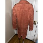 Tularosa Brand New   Suede Trench Coat. Woman Size Extra Small Photo 2