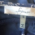 Soprano  Navy Embroidered Cut Out Tunic Dress Photo 9