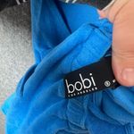 Bobi  los angeles Woman Size Small Bright Blue 100% Cotton Jumpsuit Photo 4