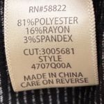 MAX STUDIO LONDON Polka Dot Wide Leg Pants Black White Women's XS Photo 4