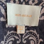 Skies Are Blue Anthropologie asymmetrical denim cropped jacket, size S EUC Photo 6