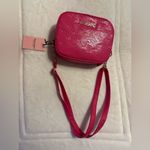 Juicy Couture Juicy Pink Emboss Bestsellers Chain Up Camera Crossbody Bag$79 Photo 6