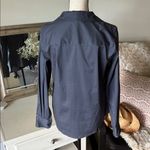 The Limited  Vtg gray cotton button down Y2K 90’s women shirt oversized medium​ Photo 3