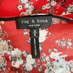 Rag and Bone Estell Silk Chiffon Floral Flower Print Pattern Tank Midi Dress M Photo 1