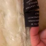 Steve Madden - Rare Genuine leather faux fur Vintage sherpa coat tan and cream M Photo 7