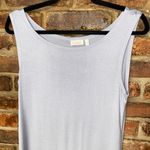 LOGO By Lori Goldstein LOGO Lori Goldstein Gray Sleeveless Tunic Tank Top Women's Size Small Photo 1