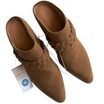 Universal Threads NWT Universal Thread Heeled Mules Brown Size 12 Photo 1