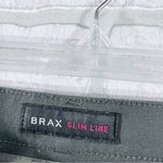 Brax Mary Slim 5 Pocket Jeans in Dark Olive Size 12S Green Photo 8