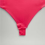 Lululemon NEW Wundermost Square Neck Pink Thong Bodysuit Womens Small W1ES1S Photo 3