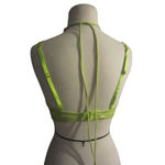 Festival Sexy Lingerie Neon Green Lace Wrap Bra Savage X Fenty 34C Sexy Y2K Size undefined Photo 12