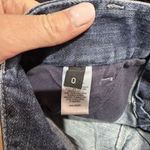 EXPRESS Women’s Mid Rise Dark Wash Cuffed Denim Shorts Size 0 Photo 3